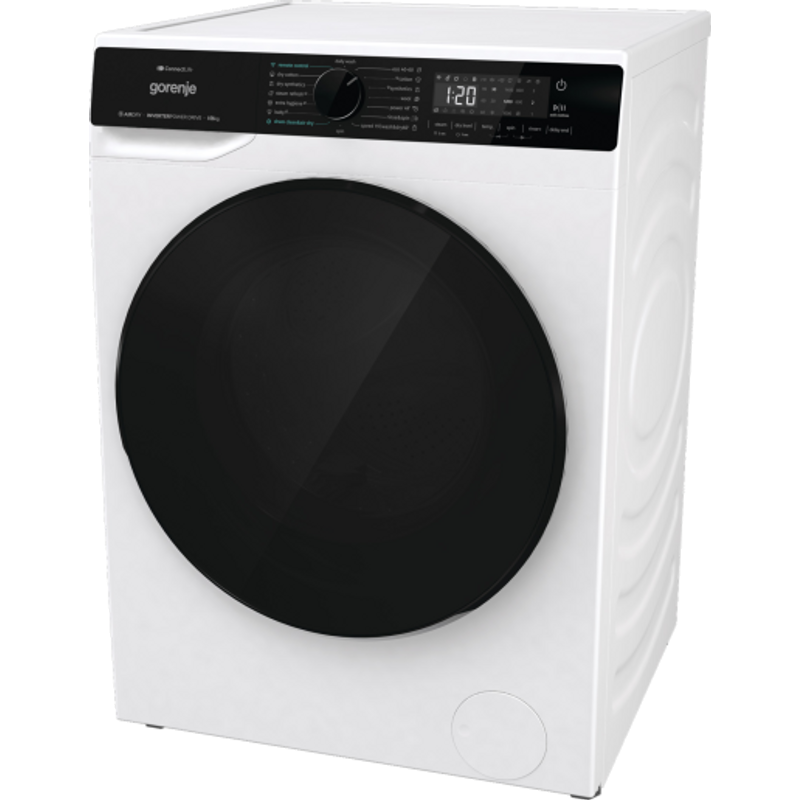 Gorenje WD2PA854ADW MOSÓ-SZÁRÍTÓGÉP, 8/5kg, 1400f, WIFI + ConnectLife app. képes, INVERTERES motor, GŐZFUNKCIÓ 84,5x59,5x59cm Gorenje WD2PA854ADW MOSÓ-SZÁRÍTÓGÉP, 8/5kg, 1400f, WIFI + ConnectLife app. képes, INVERTERES motor, GŐZFUNKCIÓ 84,5x59,5x59cm