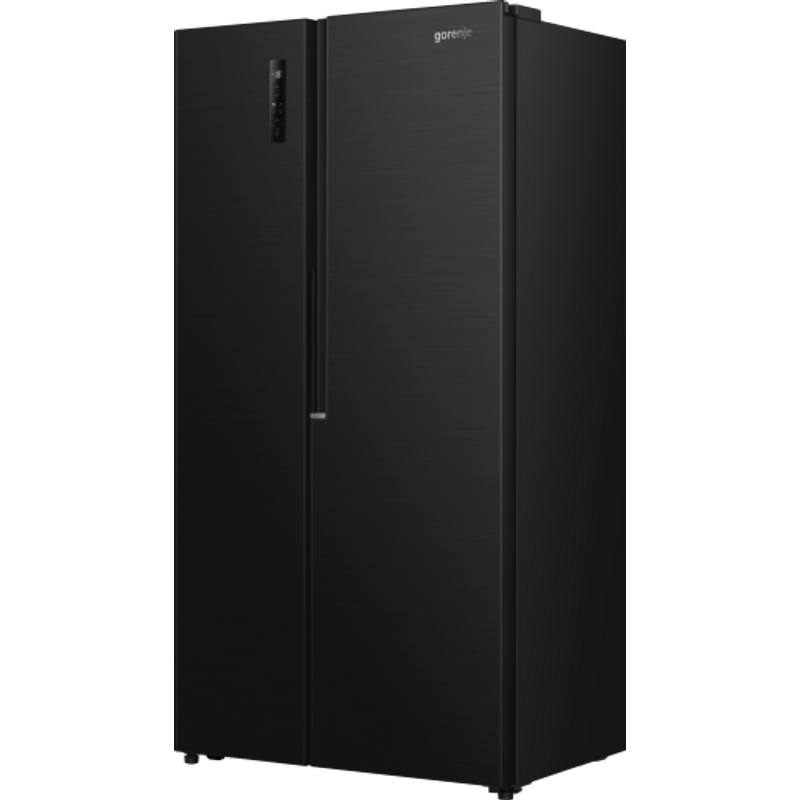 Gorenje NRS917E41BX Side by Side hűtő, 347/197l, "E" , TOTAL NO-FROST, INVERTERES kompresszor, ConvertFreshZone , fekete-inox, 1786/911/615mm