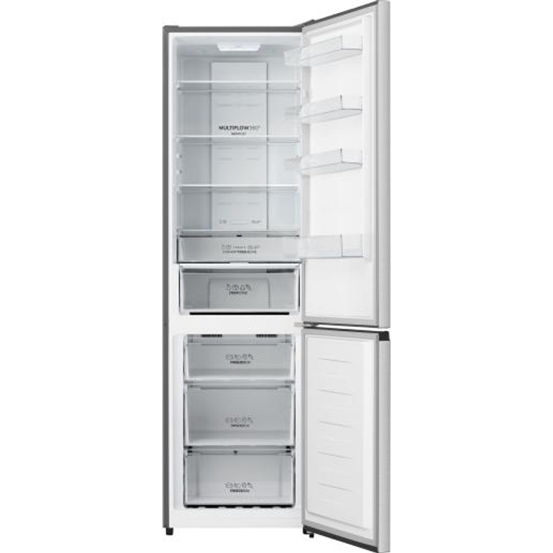 Gorenje NRK620DAXL4 Alulfagyasztós kombi hűtőszekrény - Integrált fogantyúval 238/98l, "D" , NO FROST , külső kijelző az ajtón érintővezérléssel, 0⁰C-os ZeroZone rekesz, CrispZone , inox, 200x59,5x59cm Gorenje NRK620DAXL4 Alulfagyasztós kombi hűtőszekrény - Integrált fogantyúval 238/98l, "D" , NO FROST , külső kijelző az ajtón érintővezérléssel, 0⁰C-os ZeroZone rekesz, CrispZone , inox, 200x59,5x59cm