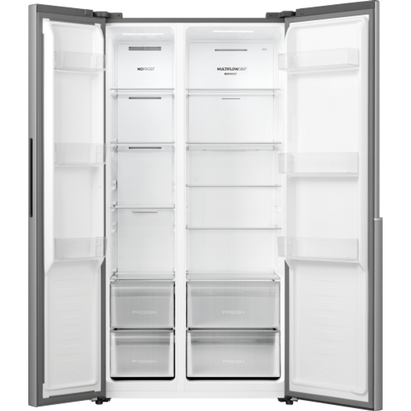 Gorenje NRS917E41X Side by Side hűtő, 347/197l, "E" , TOTAL NO-FROST, INVERTERES kompresszor, ConvertFreshZone inox, 1786/911/615mm Gorenje NRS917E41X Side by Side hűtő, 347/197l, "E" , TOTAL NO-FROST, INVERTERES kompresszor, ConvertFreshZone inox, 1786/911/615mm