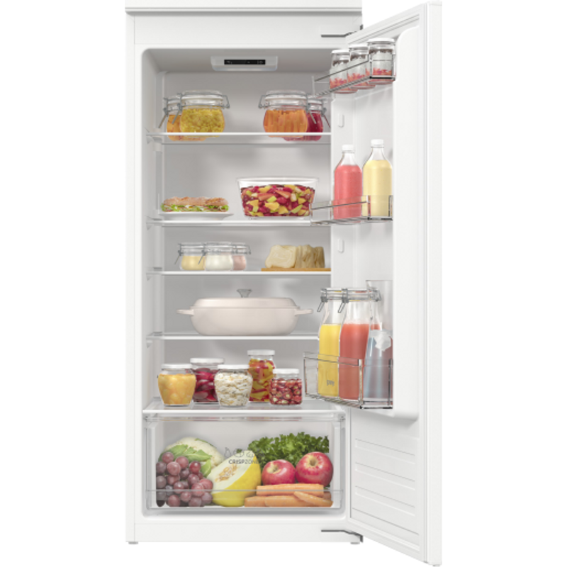 Gorenje RI512E41 Beépíthető hűtőszekrény - fagyasztó nélkül 199 l, 122,5/54/54,5 cm, "E"
