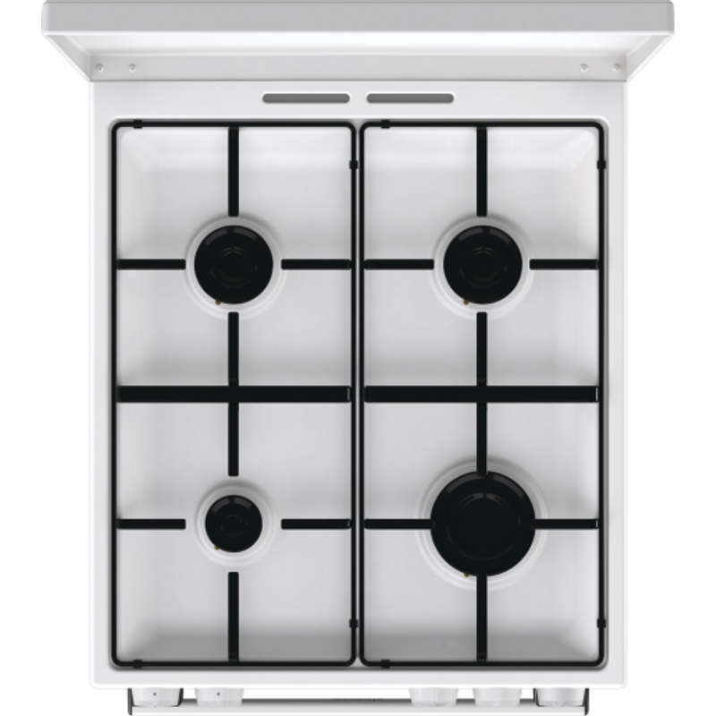 Gorenje GG5A14WJ Gáztűzhely, 4 gázégő, gázsütő, szikragyújtás, fém tetővel