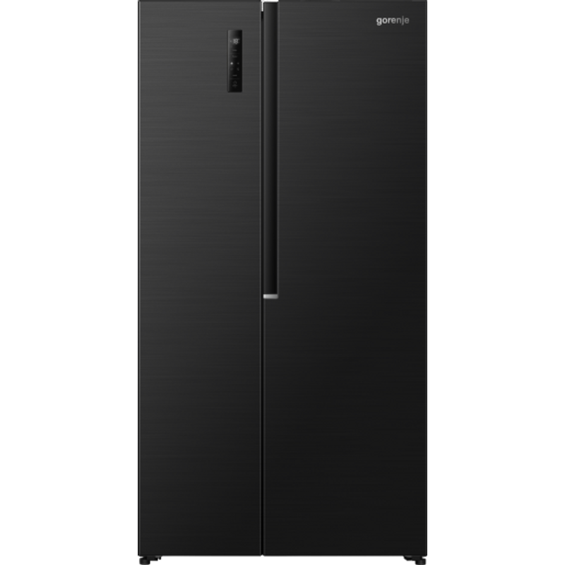Gorenje NRS917E41BX Side by Side hűtő, 347/197l, "E" , TOTAL NO-FROST, INVERTERES kompresszor, ConvertFreshZone , fekete-inox, 1786/911/615mm