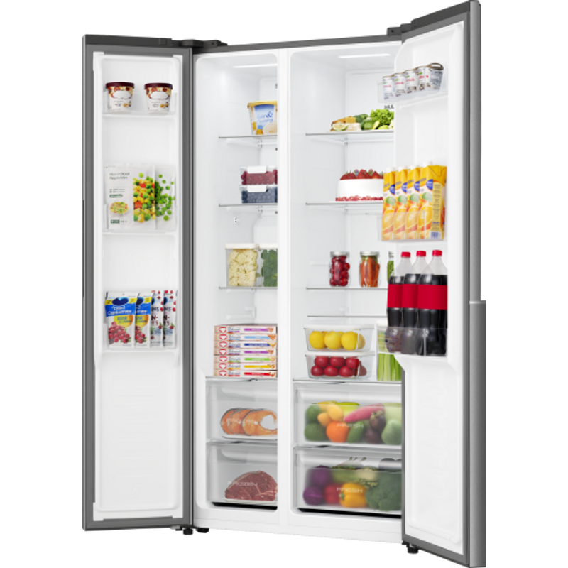 Gorenje NRS917E41X Side by Side hűtő, 347/197l, "E" , TOTAL NO-FROST, INVERTERES kompresszor, ConvertFreshZone inox, 1786/911/615mm Gorenje NRS917E41X Side by Side hűtő, 347/197l, "E" , TOTAL NO-FROST, INVERTERES kompresszor, ConvertFreshZone inox, 1786/911/615mm