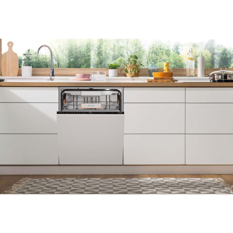 Gorenje GV643E90 Teljesen beépíthető mosogatógép, 16 teríték, 6 program, 3. kosár
