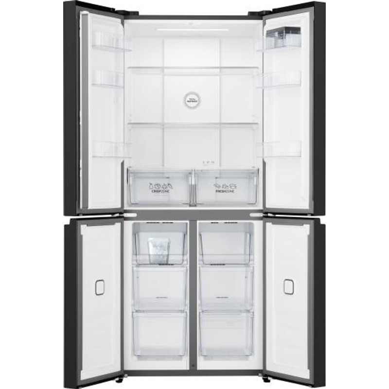 Gorenje NRM819E61BX MultiDoor (4ajtós) hűtő, 311/149l, "E" , NO-FROST PLUS, INVERTERES kompresszor, FressZone, ConvertZone átalakítható rekesz, inox-fekete/széncsiszolt, 1900/794/650mm Gorenje NRM819E61BX MultiDoor (4ajtós) hűtő, 311/149l, "E" , NO-FROST PLUS, INVERTERES kompresszor, FressZone, ConvertZone átalakítható rekesz, inox-fekete/széncsiszolt, 1900/794/650mm
