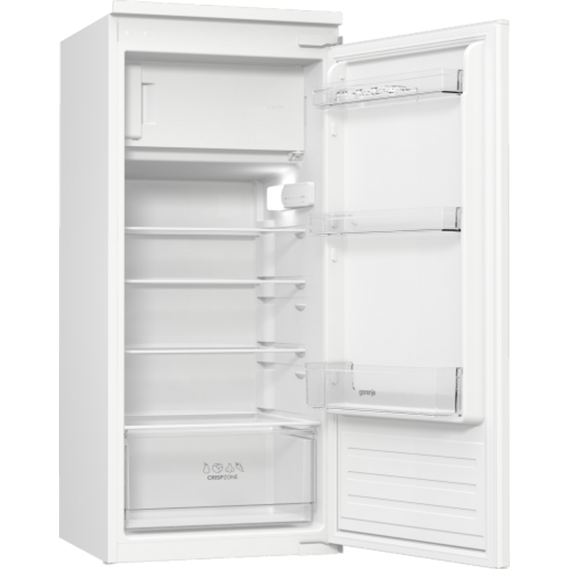 Gorenje RBI512E21 Beépíthető hűtőszekrény - fagyasztóval, 165/15l , 122,5/54/54,5 cm, "E" Gorenje RBI512E21 Beépíthető hűtőszekrény - fagyasztóval, 165/15l , 122,5/54/54,5 cm, "E"