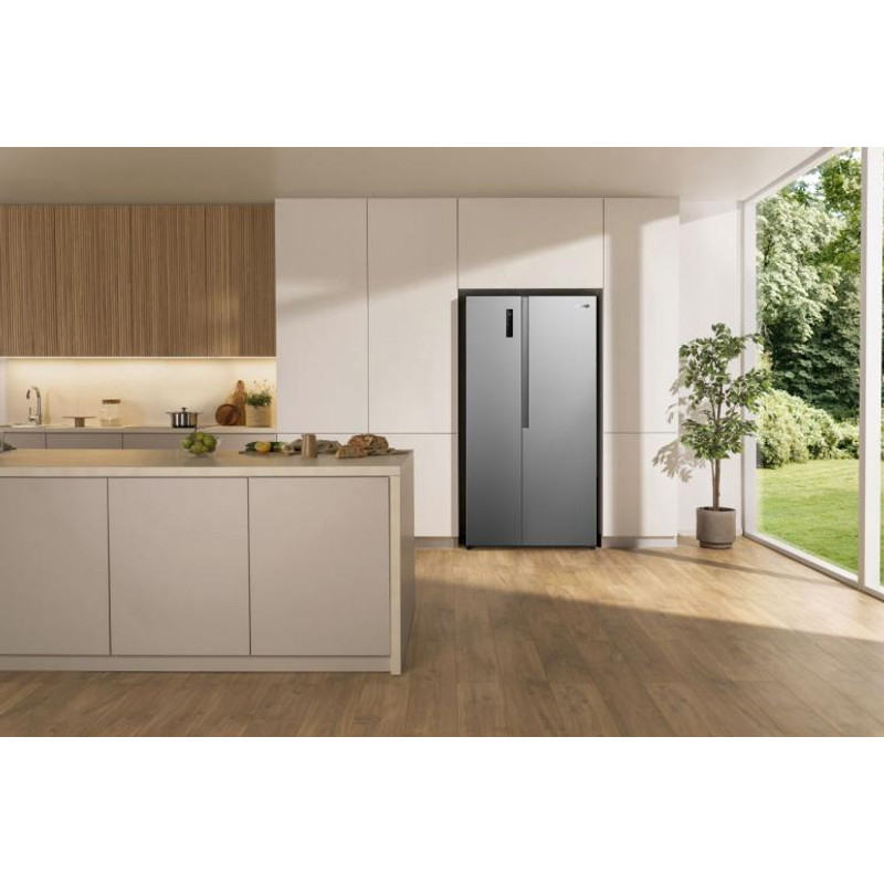 Gorenje NRS917E41X Side by Side hűtő, 347/197l, "E" , TOTAL NO-FROST, INVERTERES kompresszor, ConvertFreshZone inox, 1786/911/615mm Gorenje NRS917E41X Side by Side hűtő, 347/197l, "E" , TOTAL NO-FROST, INVERTERES kompresszor, ConvertFreshZone inox, 1786/911/615mm