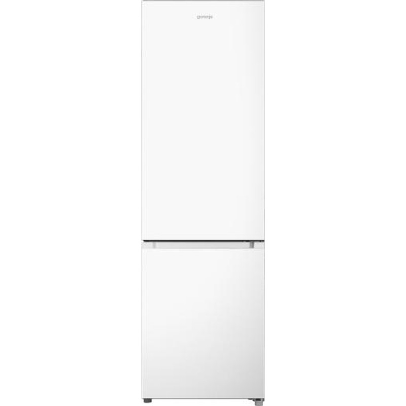 Gorenje RK418DPW4I Alulfagyasztós kombi hűtőszekrény - Integrált fogantyúval, 198/71liter,"D" , Inverteres kompresszor, fehér, 180x55x55,7cm