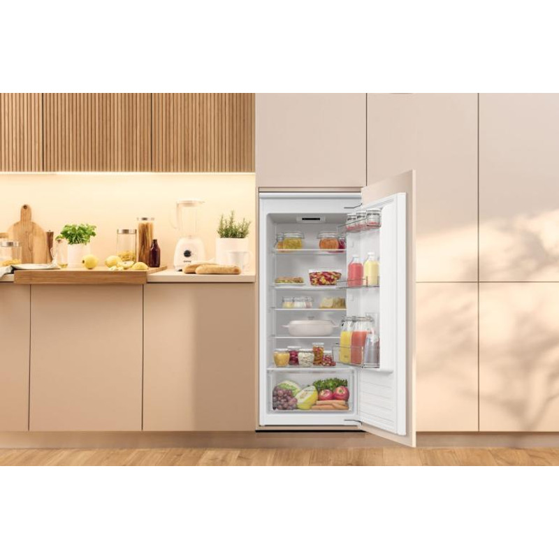 Gorenje RI512E41 Beépíthető hűtőszekrény - fagyasztó nélkül 199 l, 122,5/54/54,5 cm, "E"