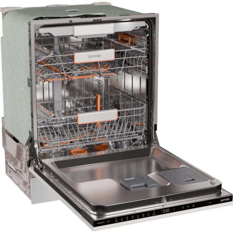 Gorenje GV643E90 Teljesen beépíthető mosogatógép, 16 teríték, 6 program, 3. kosár