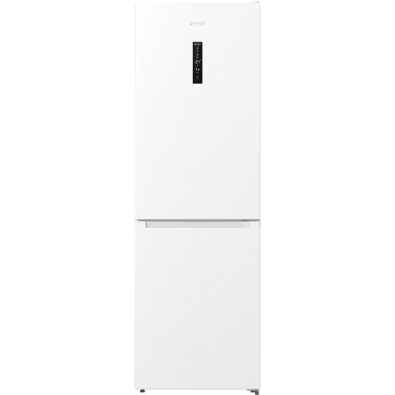 Gorenje NRK620DA2W4 szabadonálló kombinált hűtőszekrény, Total NoFrost, inox, 200 cm
