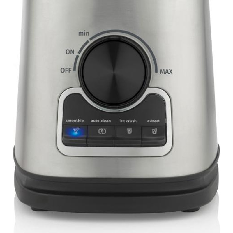 Gorenje B1400BE Turmixgép 1400W , 1,75-es kehely, mosogatógépben moshatótartozékok, üveg keverő kehely, fekete/inox
