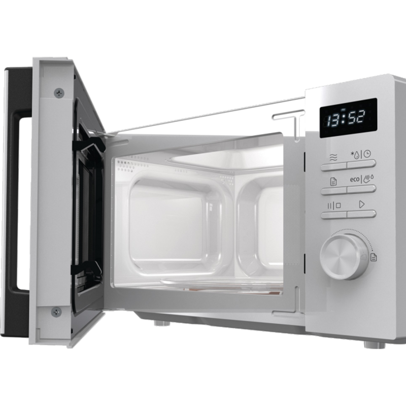 Gorenje MO20A3WH szabadonálló mikró, 20 L, fogantyús nyitás, fehér Gorenje MO20A3WH szabadonálló mikró, 20 L, fogantyús nyitás, fehér