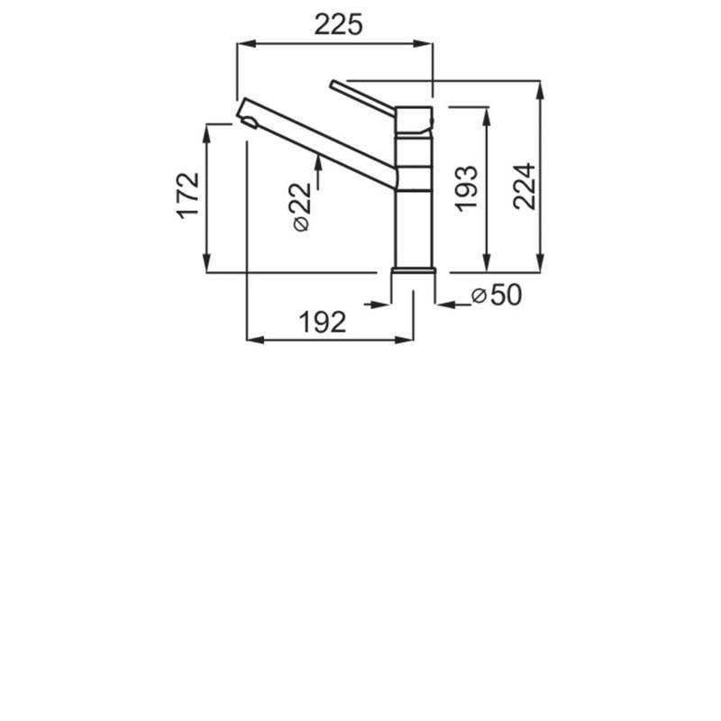 ELLECI - Csaptelep Sava G62 bianco antico ELLECI - Csaptelep Sava G62 bianco antico