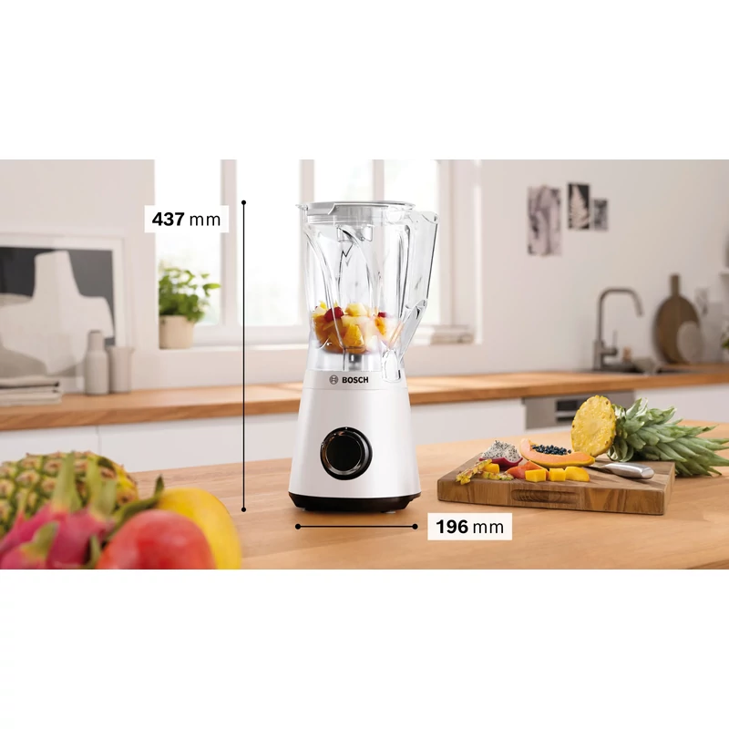 Bosch MMB6141W Serie 4, Turmix, VitaPower, 1200 W, Fehér
