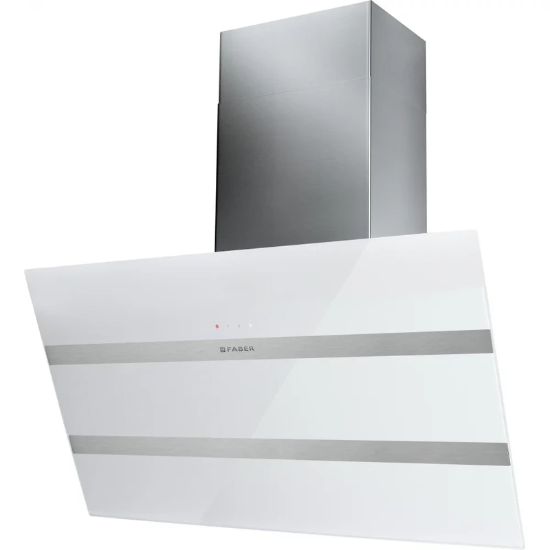 Faber Steelmax EV8 LED WH/X A80 inox-fehér Döntött Elszívó