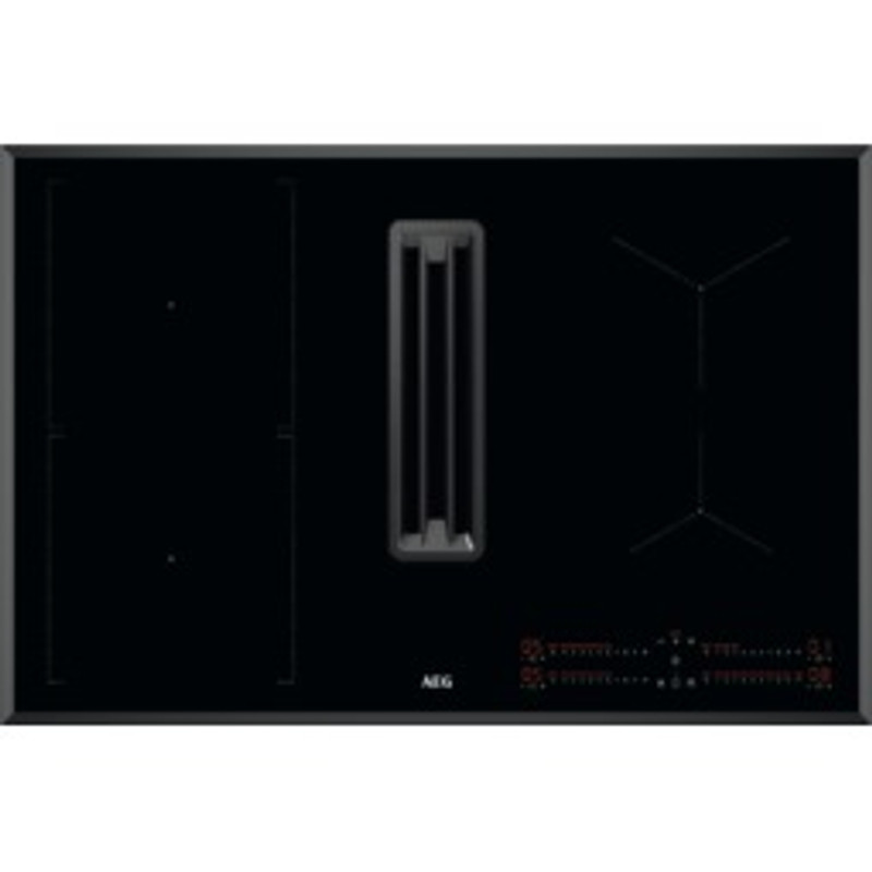 AEG CCE84543FB beépíthető indukciós főzőlap, Hob2Hood, 83 cm