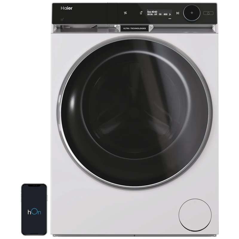 HAIER HWD120BD16397EUS Mosó és szárítógép 12+7 kg, Direct Motion motor, WiFi, 1600 f