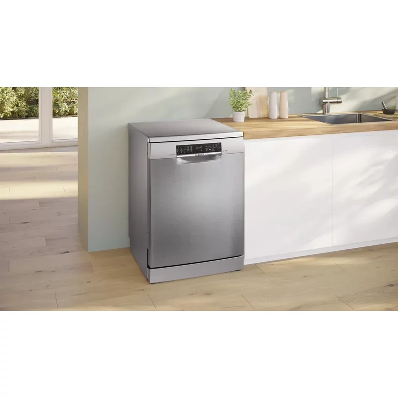 Bosch SMS6ECI12E Szabadonálló Mosogatógép - Serie 6 - Home Connect - Nemesacél - 14 teríték - Energiaosztály:A - 8 program - 5 opció Bosch SMS6ECI12E Szabadonálló Mosogatógép - Serie 6 - Home Connect - Nemesacél - 14 teríték - Energiaosztály:A - 8 program - 5 opció