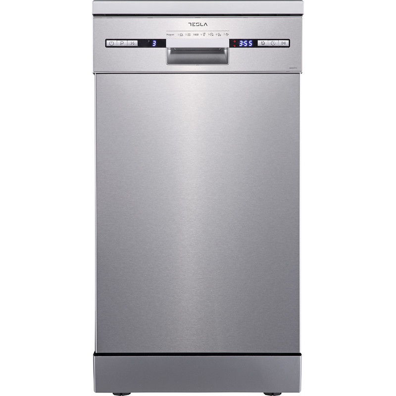 Tesla WD462MX Szabadonálló keskeny 45 cm inox Mosogatógép