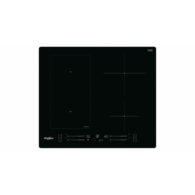 Whirlpool WLS2260NE indukciós főzőlap,  zónánkénti premium slider vezérlés, 60 cm,  FLexi Oval, Connectivity