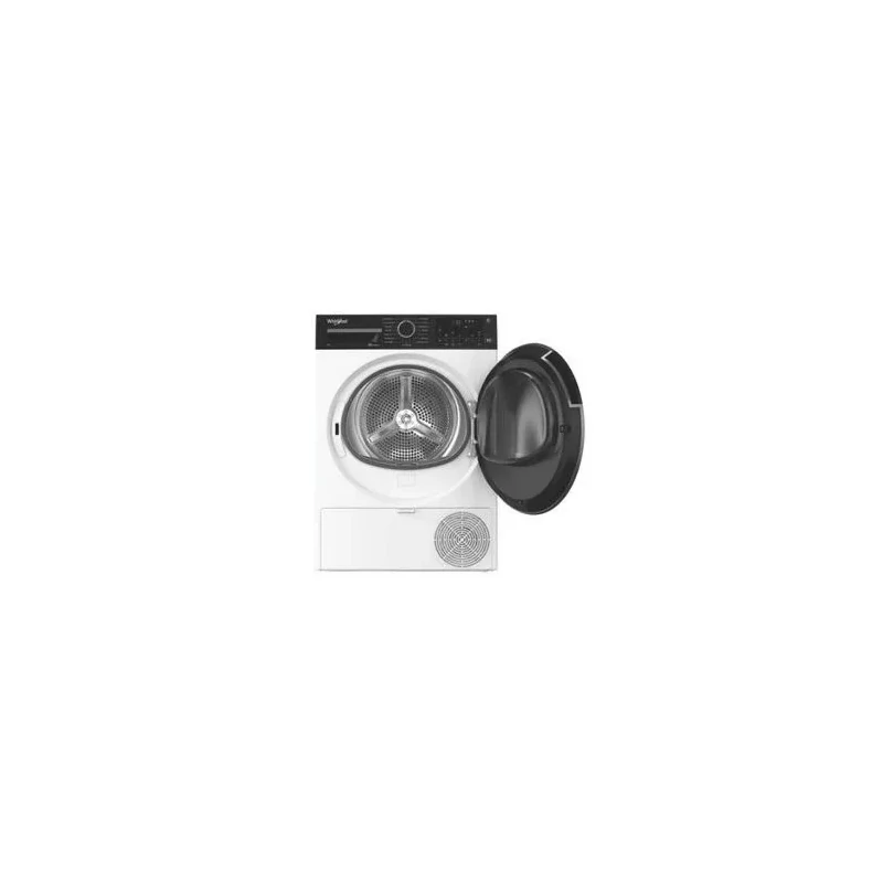 WHIRLPOOL WPA9XWBSEE Hőszivattyús szárítógép Inverter motorral, IronTouch gőztechnológiával és HomeWhiz távoli eléréssel, "A" , 9kg , nagy digitális kijelző,  6. Érzék PrecisionDry funkció.  DobvilágításSteam Refresh gőzfrissítés