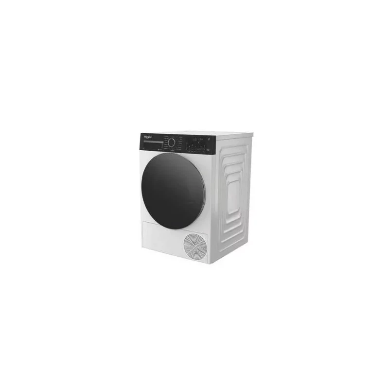 WHIRLPOOL WPA9XWBSEE Hőszivattyús szárítógép Inverter motorral, IronTouch gőztechnológiával és HomeWhiz távoli eléréssel, "A" , 9kg , nagy digitális kijelző,  6. Érzék PrecisionDry funkció.  DobvilágításSteam Refresh gőzfrissítés