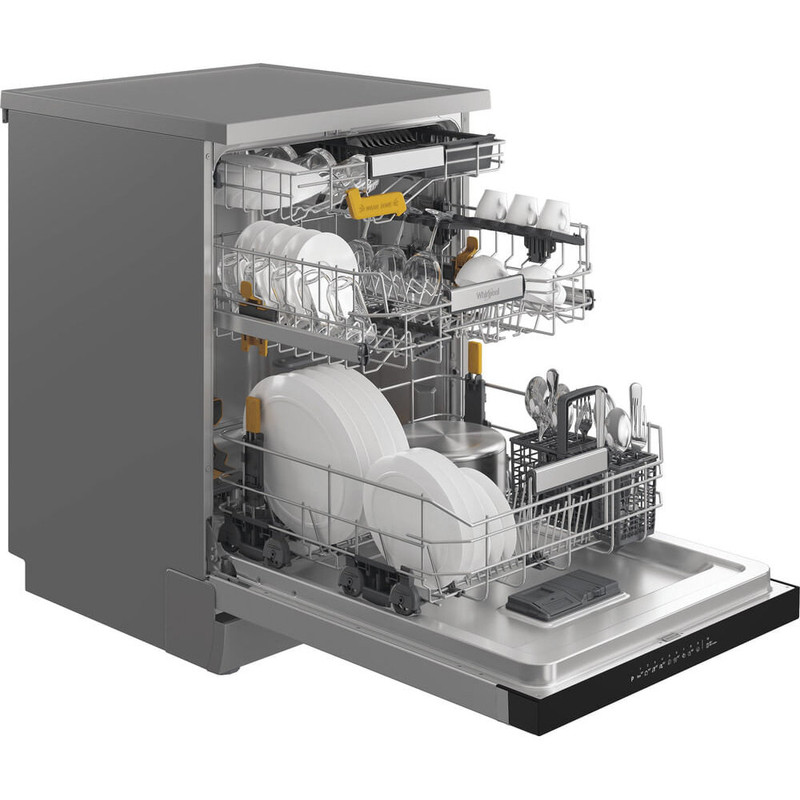 WHIRLPOOL W8FHS61X Mosogatógép, A , 15 teríték, inox készülékszín, 8 program, 9,9 l vízfogyasztás, PowerClean és 6. érzék technolgóia , IBIZA 3. evőeszköztartó fiók, NaturalDry 41 dBA WHIRLPOOL W8FHS61X Mosogatógép, A , 15 teríték, inox készülékszín, 8 program, 9,9 l vízfogyasztás, PowerClean és 6. érzék technolgóia , IBIZA 3. evőeszköztartó fiók, NaturalDry 41 dBA