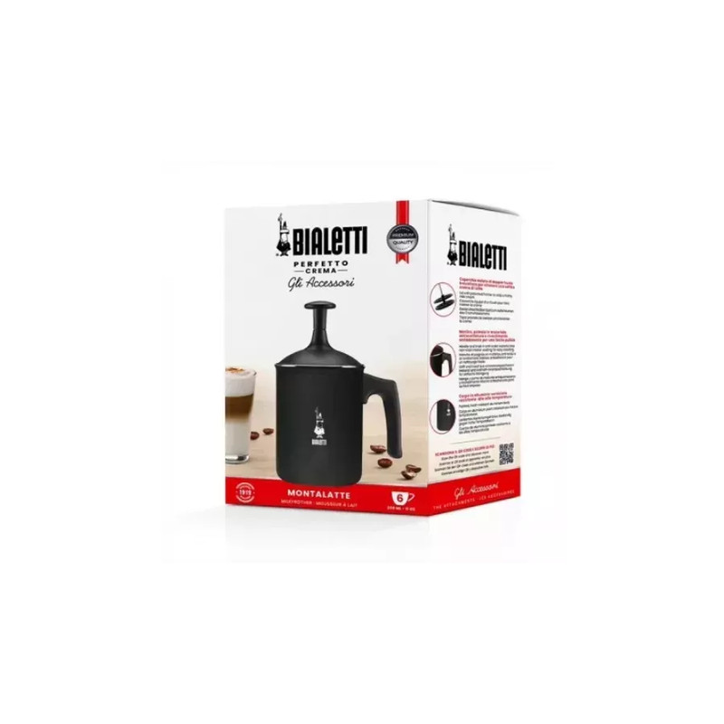 Bialetti TUTTOCREMA kézi tejhabosító 6 adag / 10cm(00AGR395) Bialetti TUTTOCREMA kézi tejhabosító 6 adag / 10cm(00AGR395)