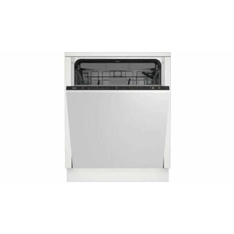 Beko BDIN38643C teljesen beépíthető mosogatógép, 16 teríték, 3. evőeszköz kosár, 16 teríték