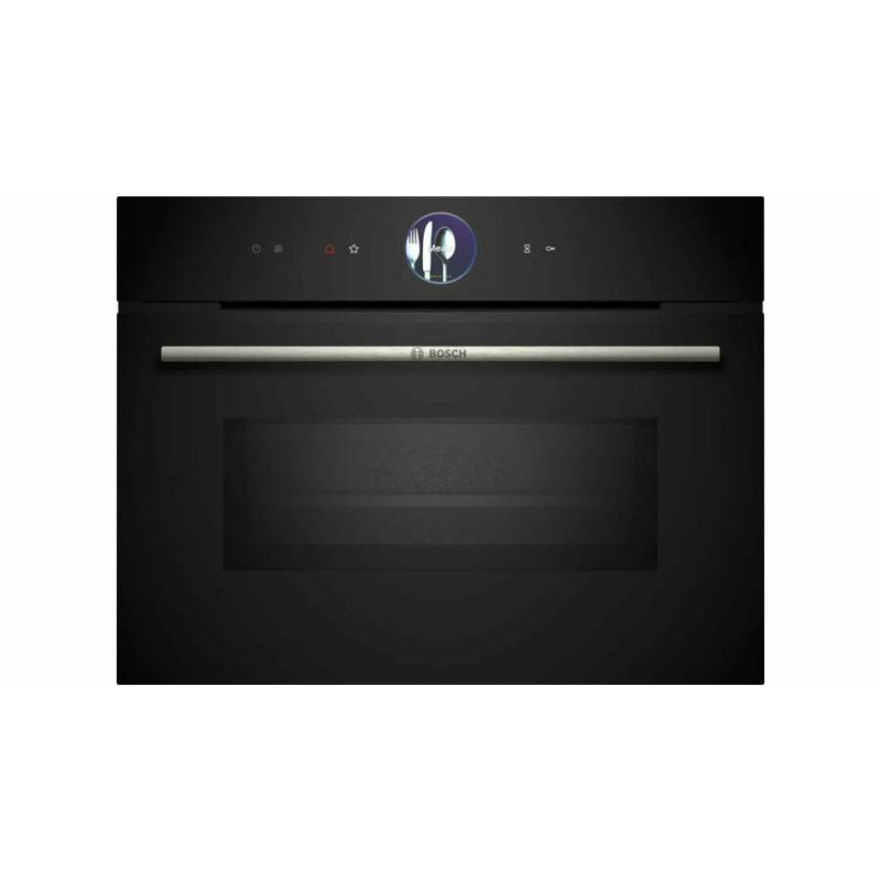 BOSCH CMG7761B1 Beépíthető kompakt sütő mikrohullámmal - Serie8 - Fekete - HomeConnect - 20 funkci