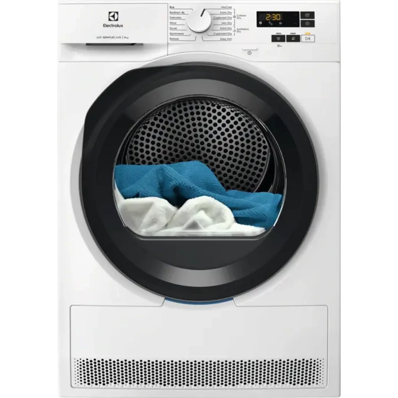 Electrolux EW6D39CBE GentleCare Hőszivattyús szárítógép, D energiaosztály, 9 kg, inverter motor