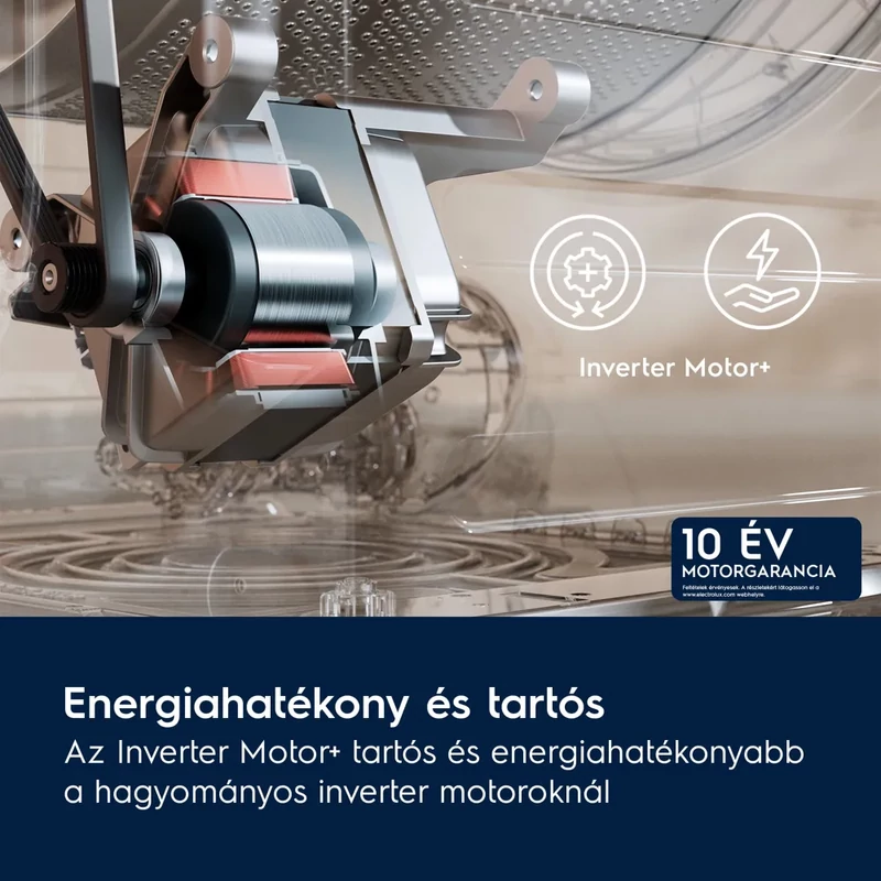 Electrolux EW6F8482E SensiCare Elöltöltős mosógép, 8 kg, 1400 f/p, FullWash 45' program, ökoinverter motor, Hygiene program gőzzel Electrolux EW6F8482E SensiCare Elöltöltős mosógép, 8 kg, 1400 f/p, FullWash 45' program, ökoinverter motor, Hygiene program gőzzel