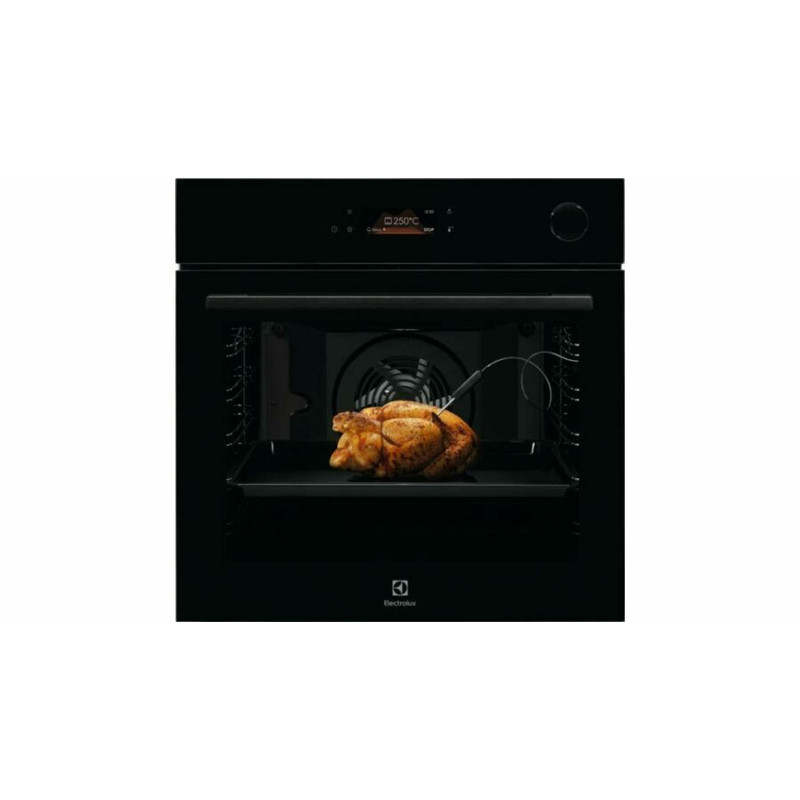 Electrolux EOC8P39WZ SteamCrisp beépíthető gőzsütő, maghőmérő, pirolitikus tisztítás, beprogramozott receptek, LCD kijelző