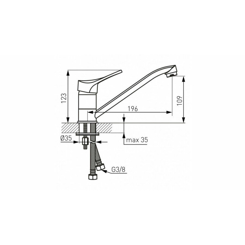 Ferro BSL4 Stillo csaptelep Ferro BSL4 Stillo csaptelep