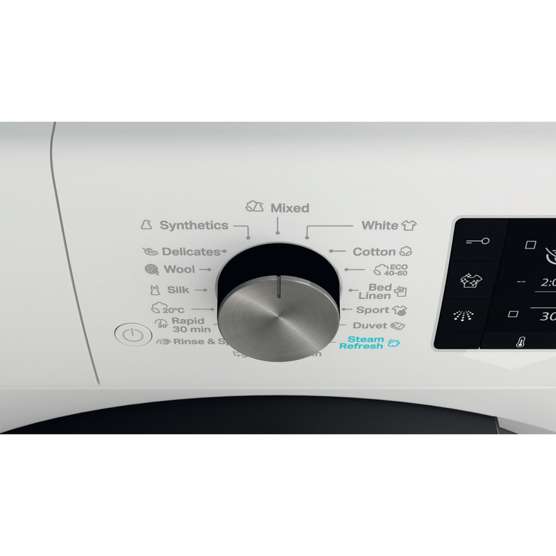 WHIRLPOOL FFD11489BVEE Elöltöltős gőzfunkciós mosógép "Direct Injection" víztakarékos rendszerrel, "A-20%" 1400 f, 11 kg , extra csendes inverter motor, szöveges magyar nyelvű LCD kijelző, SoftMove™ , 6. Érzék funkció, FreshCare+ WHIRLPOOL FFD11489BVEE Elöltöltős gőzfunkciós mosógép "Direct Injection" víztakarékos rendszerrel, "A-20%" 1400 f, 11 kg , extra csendes inverter motor, szöveges magyar nyelvű LCD kijelző, SoftMove™ , 6. Érzék funkció, FreshCare+