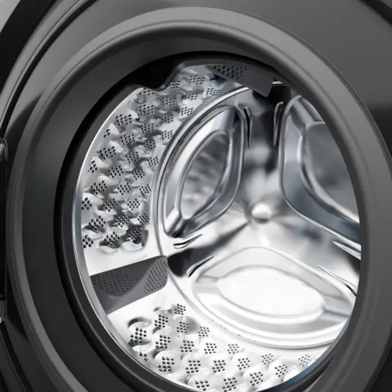 Gorenje WG484A31B Elöltöltős mosógép "A", 8 kg, 1400 Ford., Gőzfunkció, Wifi, Fekete