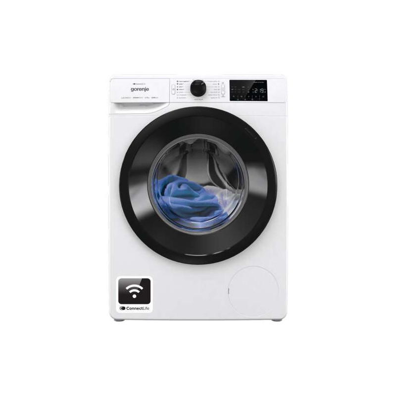 Gorenje WPNEI14A2SWIFI elöltöltős mosógép, 10 kg, 1400 f, gőzprogramok, inverter motor, Wifi-Connect Life, A osztály