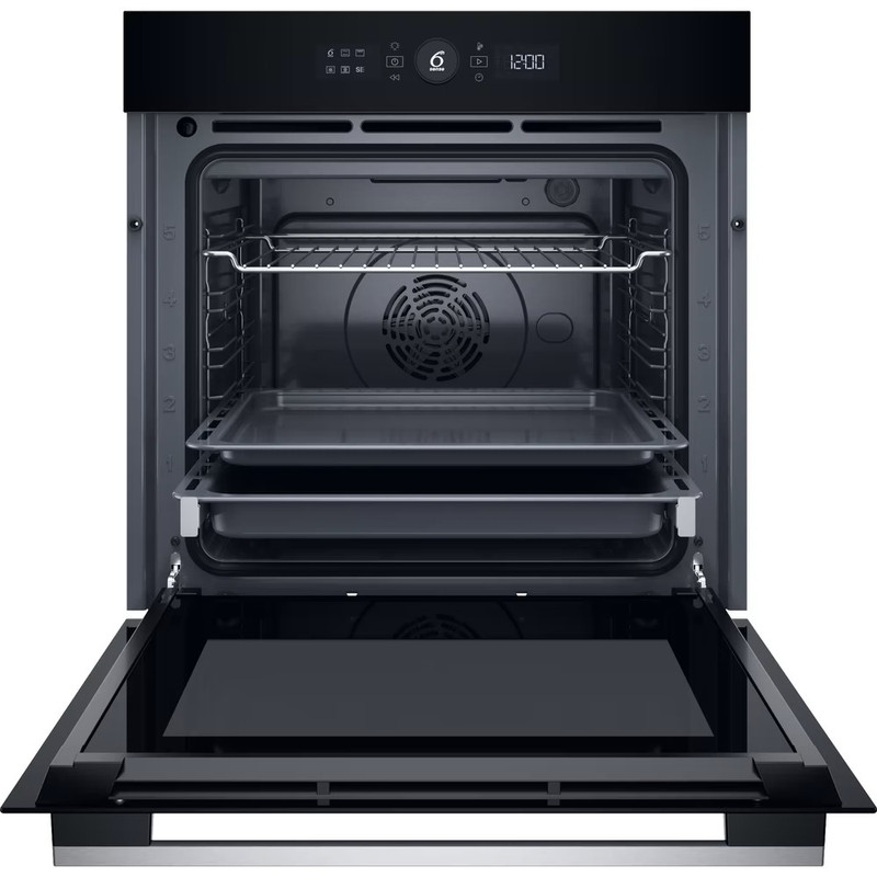Whirlpool WOI5S8HM1SXA Beépíthető Sütő inox, finoman csukódó sütőajtó, MF8, SmartClean (hidrolitikus) sütőtisztítás, "A+", Airfry, HH Pizza, Steam+, teleszkópos sütősín,73 liter Whirlpool WOI5S8HM1SXA Beépíthető Sütő inox, finoman csukódó sütőajtó, MF8, SmartClean (hidrolitikus) sütőtisztítás, "A+", Airfry, HH Pizza, Steam+, teleszkópos sütősín,73 liter