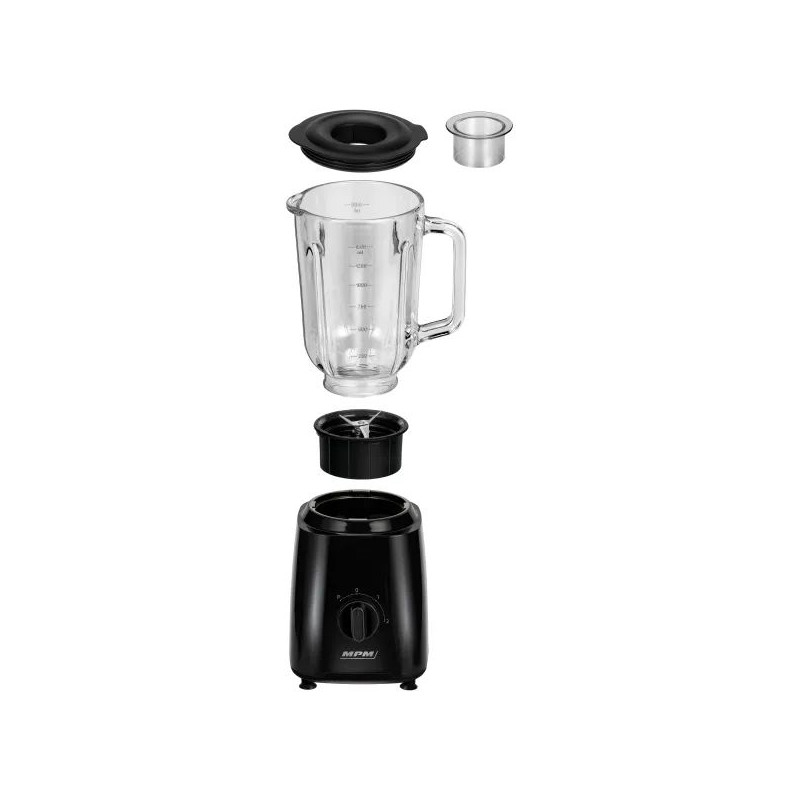 MPM MBL-37 Turmixgép - Max. Telj 750W Fekete 1,5 L MPM MBL-37 Turmixgép - Max. Telj 750W Fekete 1,5 L