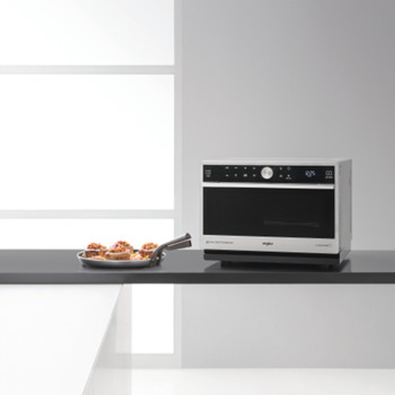 Whirlpool MWSC 9133 SX Szabadonálló mikró, 33 L, inox szín, 3D MIKROHULLÁM + GRILL + CRISP + HŐLÉGBEFÚVÁS funkció, 10 Speciális funkcióval Whirlpool MWSC 9133 SX Szabadonálló mikró, 33 L, inox szín, 3D MIKROHULLÁM + GRILL + CRISP + HŐLÉGBEFÚVÁS funkció, 10 Speciális funkcióval