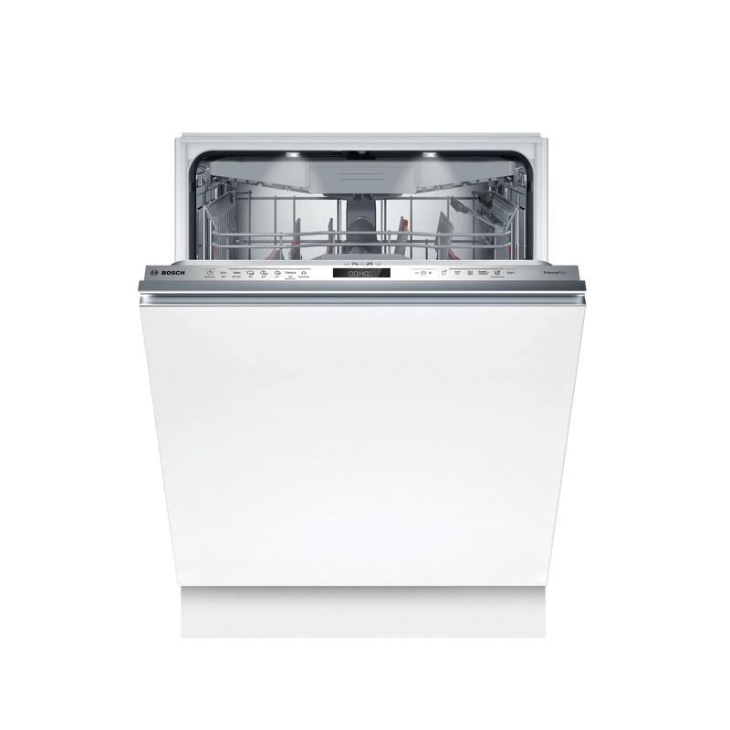 Bosch SMV6ZCX25E Teljesen integrálható mosogatógép , Serie 6 , Home Connect , 14 teríték , B , 7 program , 6 opció , Nagyméretű LED kijelző