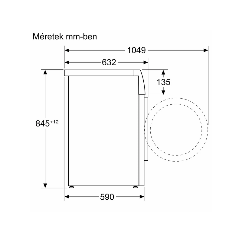 Bosch WGJ24401BY Elöltöltős mosógép , Serie6 , Home Connect , IronAssist gőzprogram , 9 kg , A , 1400 f , Fekete ajtó , Döntött TouchControl kijelző , AntiStain foltprogramok Bosch WGJ24401BY Elöltöltős mosógép , Serie6 , Home Connect , IronAssist gőzprogram , 9 kg , A , 1400 f , Fekete ajtó , Döntött TouchControl kijelző , AntiStain foltprogramok