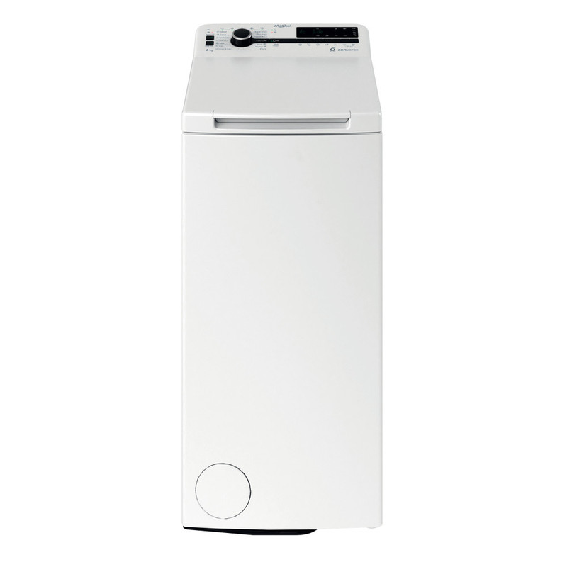 Whirlpool TDLRBX 6252BS EU felültöltős mosógép, 6 kg, 1200 f, FreshCare funkció, nagy digit kijelző, extra csendes DirectDrive motor