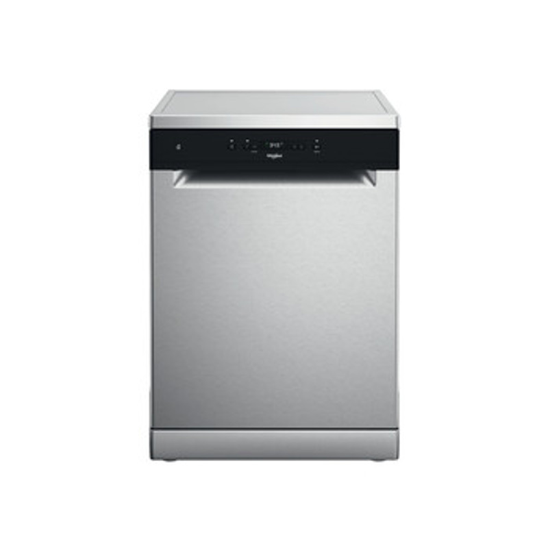 Whirlpool WFO 3O32 N P X szabadonálló mosogatógép, 14 teríték, 10 program, 42dBA zajszint, inox, PowerClean, NaturDry