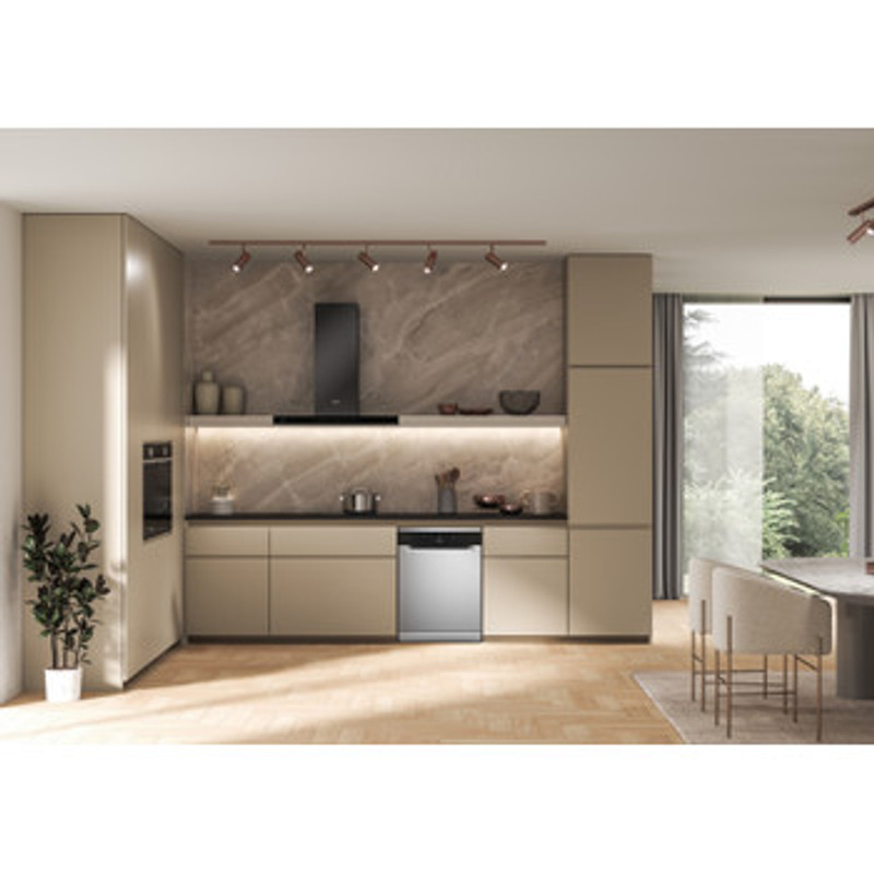 Whirlpool W7F HS51 X szabadonálló mosogatógép, 15 teríték, 8 program, 41dBA zajszint, inox, PowerClean, NaturalDry. 3. evőeszköz kosár