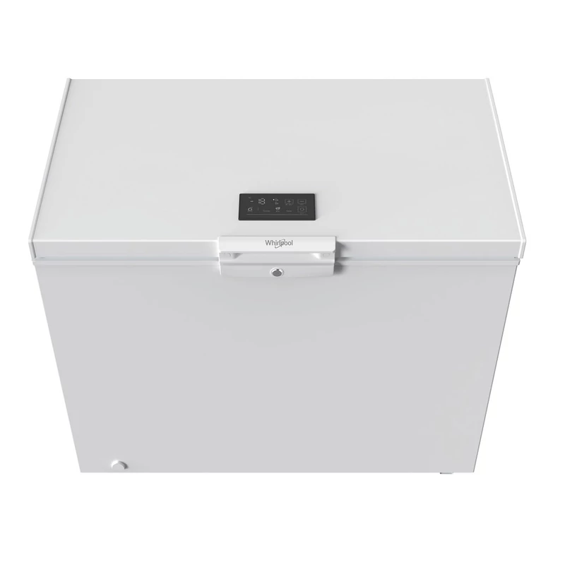 WHIRLPOOL W3RHS30EW Fagyasztóláda, E , 308L , 6. Érzék szenzortechnológia, FreezerGuard technológia (-15°C külső hőmérsékletig működőképes),  LED kijelző, állítható hőmérséklet -25°C- +6°C (hűtőszekrénnyé alakítható), zárható