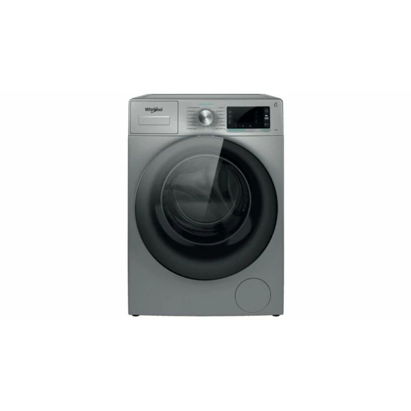 Whirlpool W6W945SBEE elöltöltős mosógép, 8 kg, 1400f , gőz funkció, ezüst színű