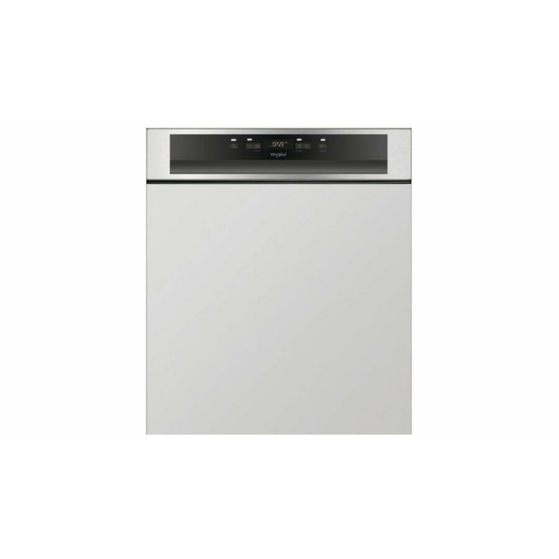 Whirlpool WBO3O33PLX beépíthető mosogatógép,Inox külső panel, "D" energiaosztály, 14 teríték, 9,5 l vízfogyasztás